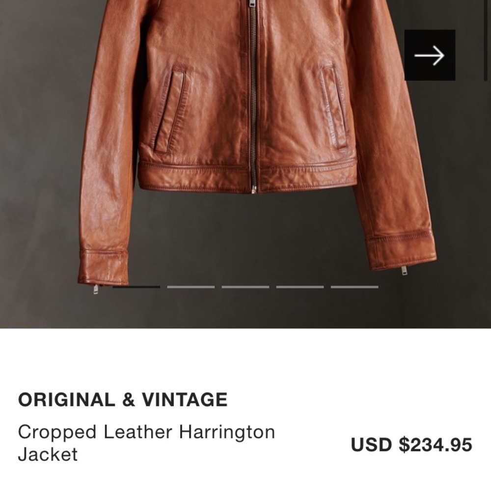 Genuine Leather Jacket - SuperDry - Picture 10 of 11